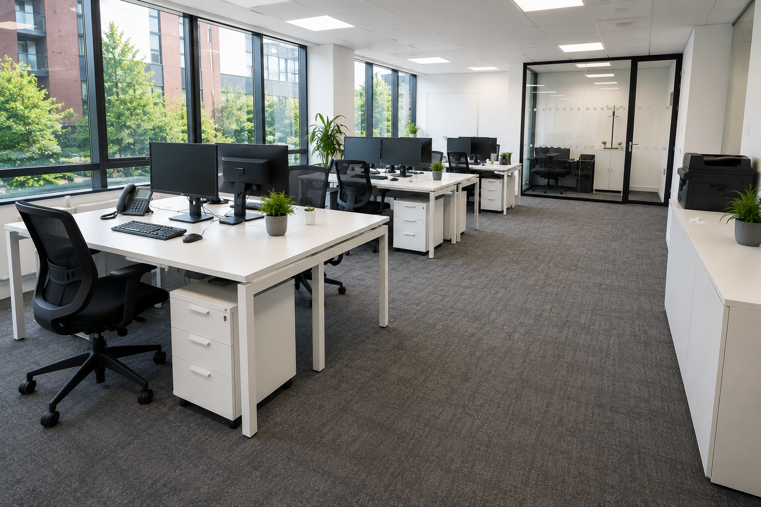 Office cleaning after by BLUELINE PRIME LTD